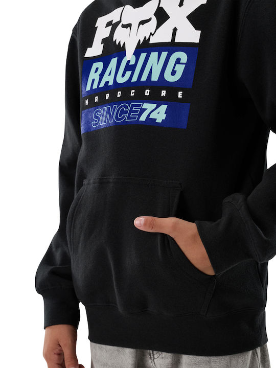 Fleece Kids Sweatshirt With Black Hood