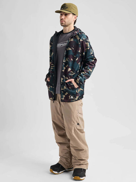 Мъжка Зелка Fleece с Качулка Seersucker Camo