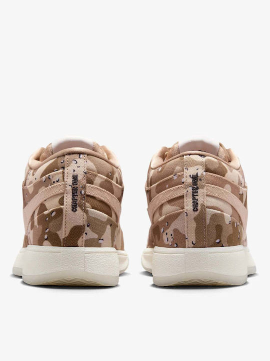 Book 1 "Desert Camo" Pantofi de baschet cu talpă joasă Sesame / Sanddrift / White / Natural / Blush Pink / Black