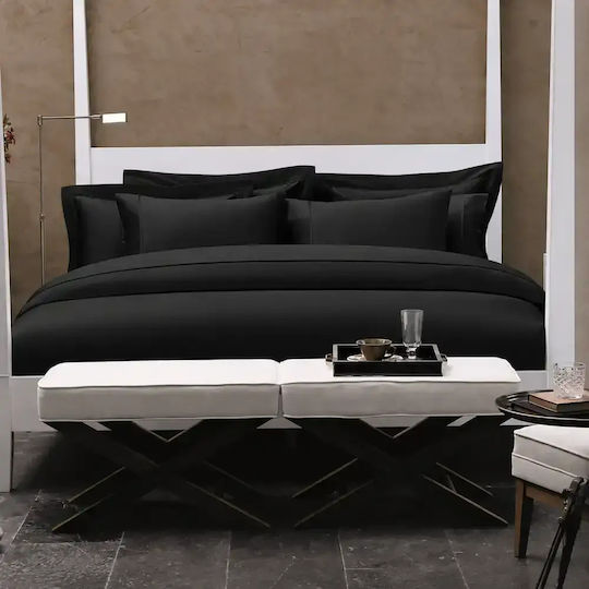 Valeron Set Huse Pentru Pilote 200x220cm Negru