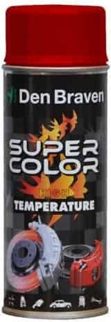 Spray Vopsea Rezistentă La Temperatură Înaltă 400 Ml Roșu Suprafețe Metalice