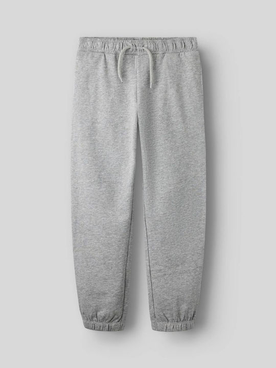 Kids Sweatpants Set With Top Grey Melange