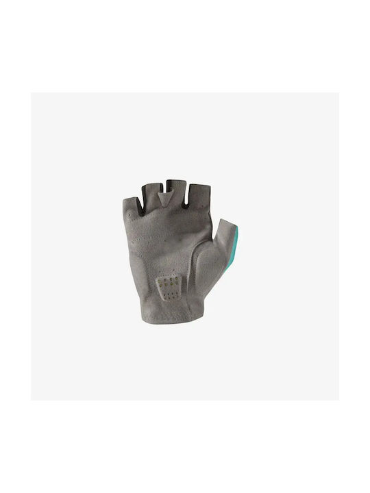 Castelli Halber Finger Männlich Fahrradhandschuhe Blau