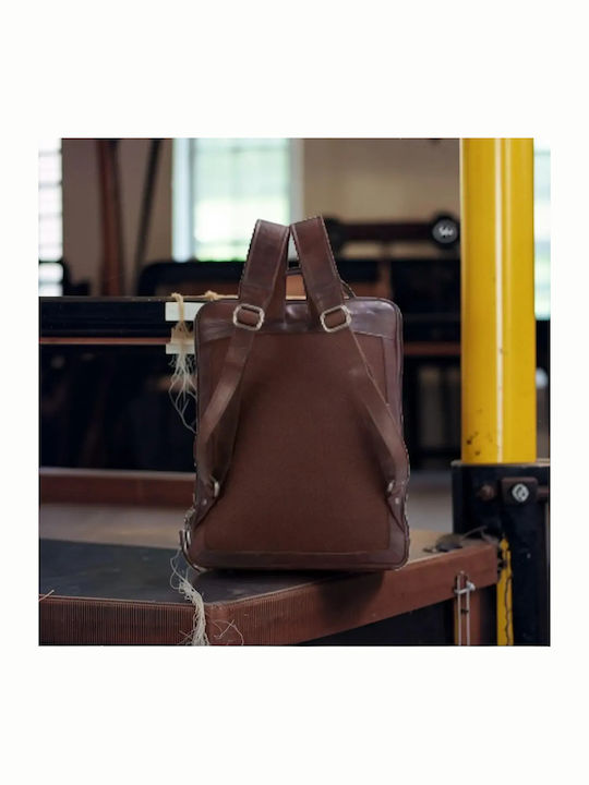 Spikes & Sparrow Laptoptasche für Laptop in Braun Farbe