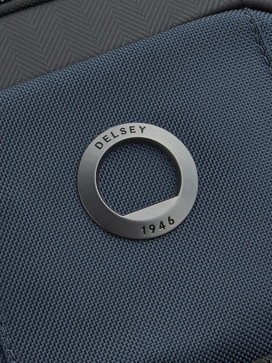 Delsey Раница за лаптоп 13" с USB порт в кафяв цвят 210260202