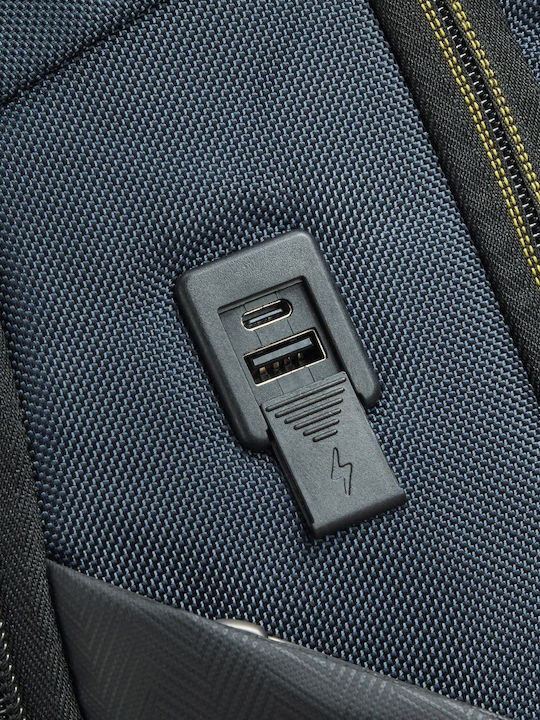 Delsey Раница за лаптоп 13" с USB порт в кафяв цвят 210260202