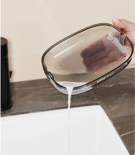 Tavă De Săpun De Birou Din Sticlă Gri 6426485487695