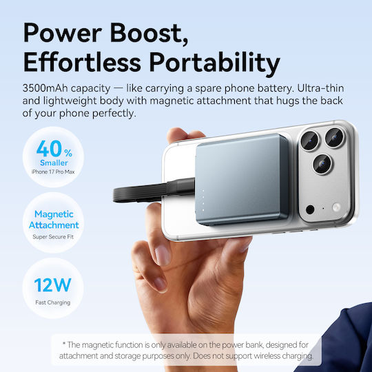 Vention Ma Portable Plug & Play Cable-free Nvme Enclosure + 3500mah Pb Tz-kpxh0