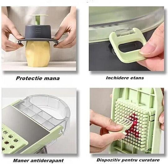 Răzătoare Pentru Fructe Și Legume Cu Container 29.5x9x21.8cm