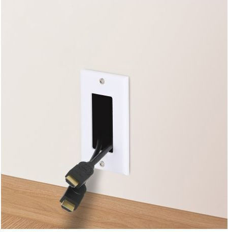 Manhattan Geflochtenes HDMI-Kabel mit HDMI-Stecker - HDMI-Stecker 5m Schwarz