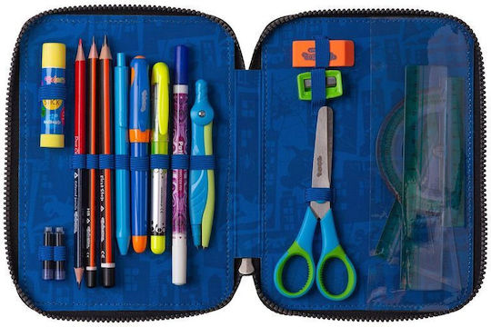 Marvel Pencil Case Filled Black