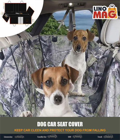Linomag Waterproof Dog Car Seat Cover Green