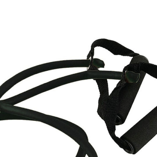 Toorx AHF-146 Resistance Band Gymtube Hard with Handles Black 1.2m