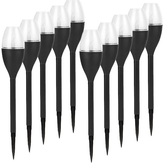 Set 10 lămpi solare torțe