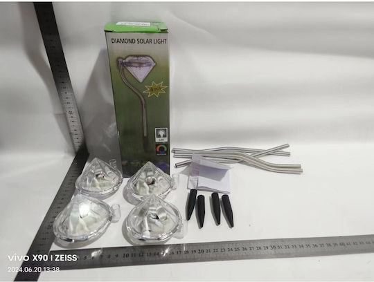 Set 4 Lampi solare 30x9cm