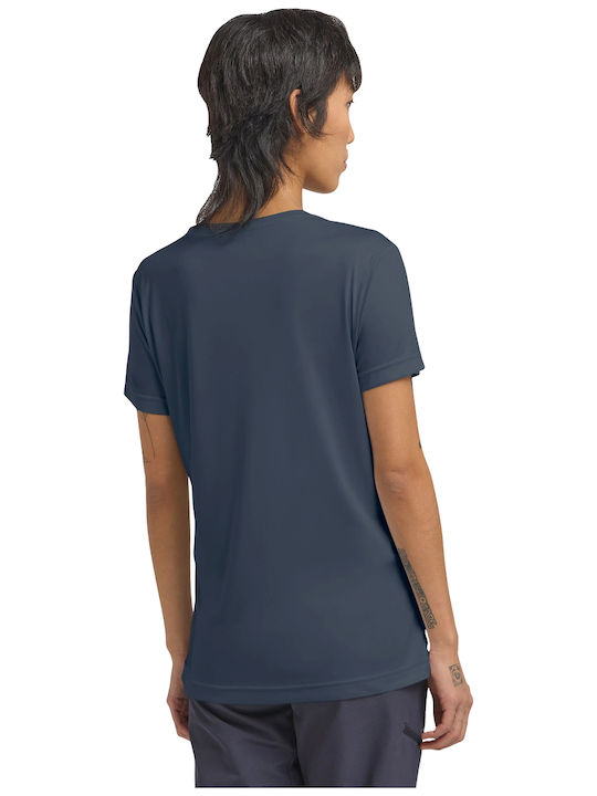 Bluza Damă Tricou Uscare Rapidă Albastru Marin