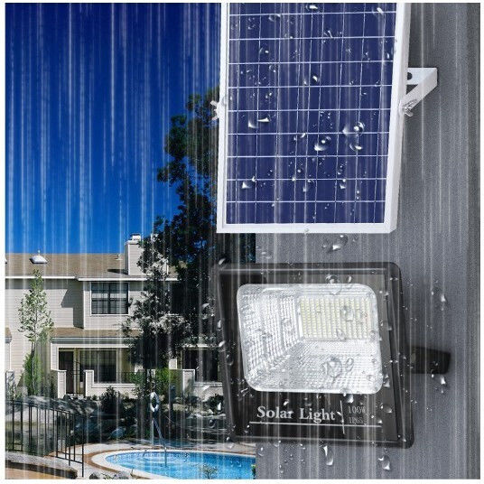 Водоустойчив Соларен LED Прожектор 300W с Дистанционно IP65