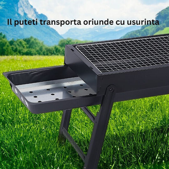 Grătar cu Cărbune Portabil