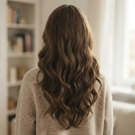 Perucă cu păr natural 76 cm