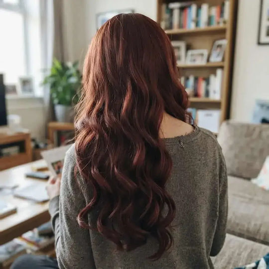 Perucă cu păr natural 76 cm