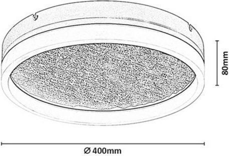 Rabalux LED Panel 24W with Warm to Cool White Light Rabalux LED Panel 24W with Warm to Cool White Light