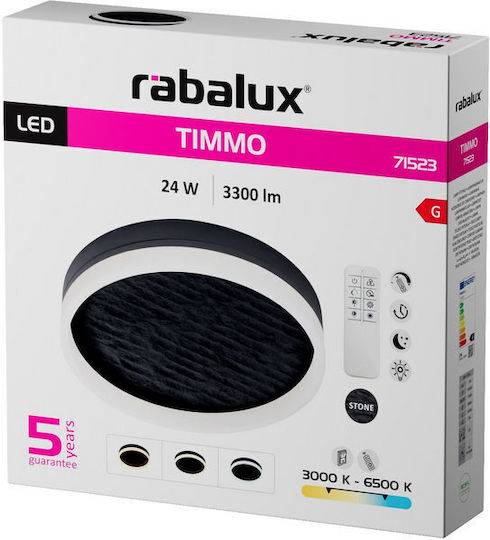 Rabalux LED-Panel 24W mit Warm zu kühlem Weiß Licht