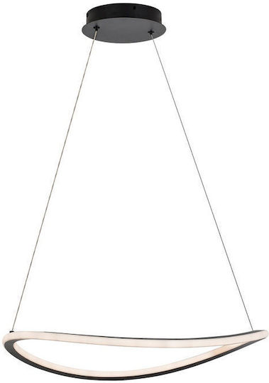 Rabalux Rabalux Deckenleuchte Schwarz LED mit Verstellbarem Weißlicht 53x52cm
