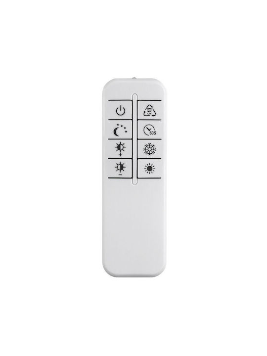 Rabalux Smart Deckenleuchte Montage Grau mit Integrierter LED und Fernbedienung
