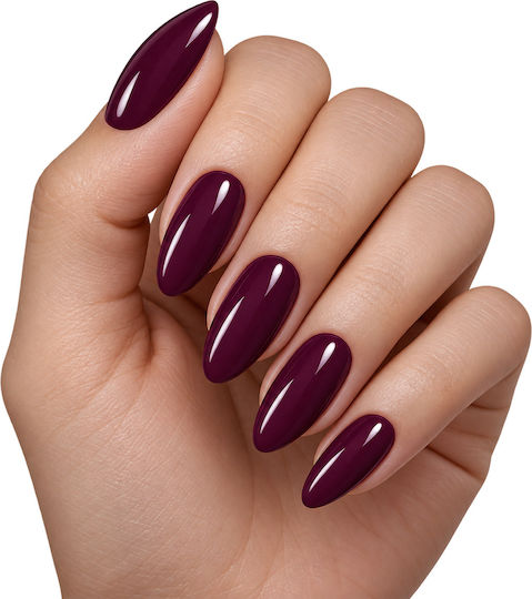 Semi Permanent Nail Polish 740 Deep Plum 7ml