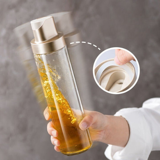 Δοχείο Λαδιού Γυάλινο με Ροή 500ml