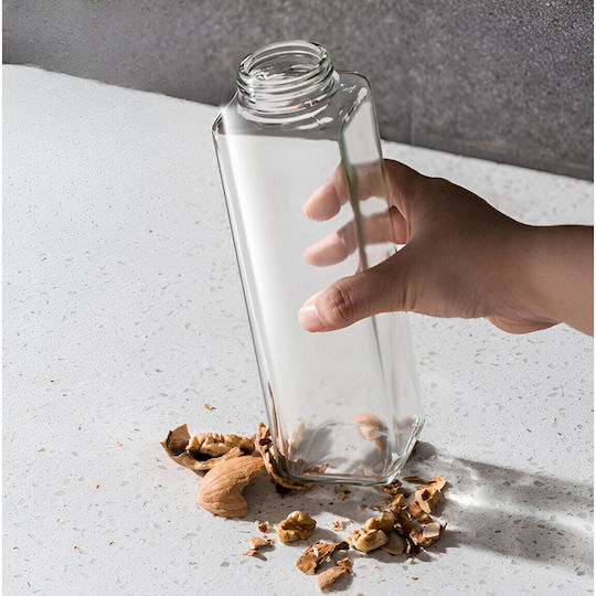 Δοχείο Λαδιού Γυάλινο με Ροή 500ml