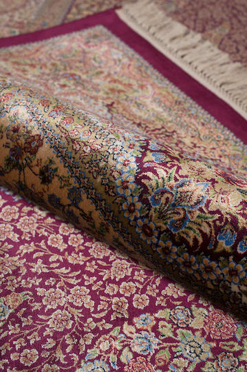 Biokarpet Qum 2106b Bordo-240x340