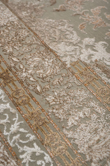 Biokarpet Wohnzimmer Teppich Arcadia 7103a Crem Braun 80x150
