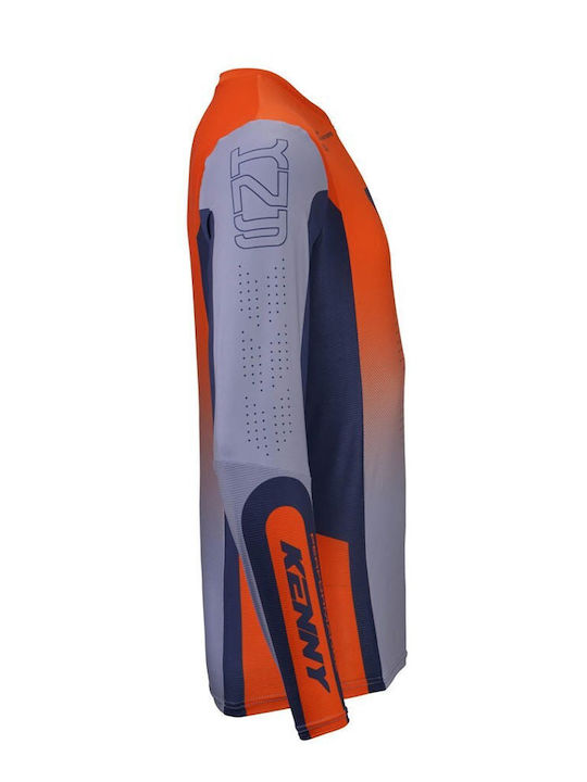 Kenny Performance Tricou Pentru Bărbați Motocross Mânecă Lungă Culoare Portocalie
