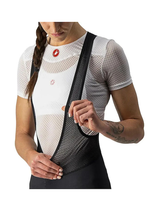 Castelli Pantaloni De Ciclism Pentru Femei Cu Bretele Negri