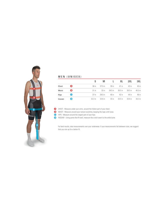 Castelli Men's Cycling Pants with Braces Navy Blue