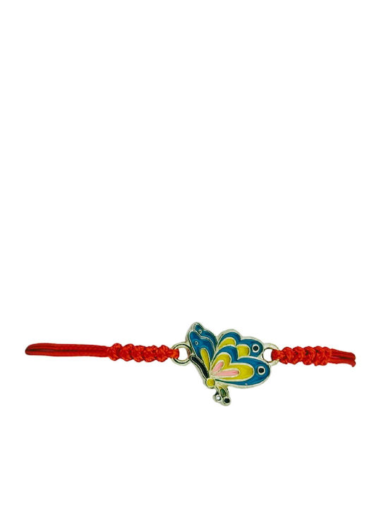 Martisor Bracelet Women Children Jolie Blue Yellow Butterfly Design Set 12 Pieces Enameled Pendant Adjustable Cord Red Martisor Bracelet Women Children Jolie Blue Yellow Butterfly Design Set 12 Pieces Enameled Pendant Adjustable Cord Red