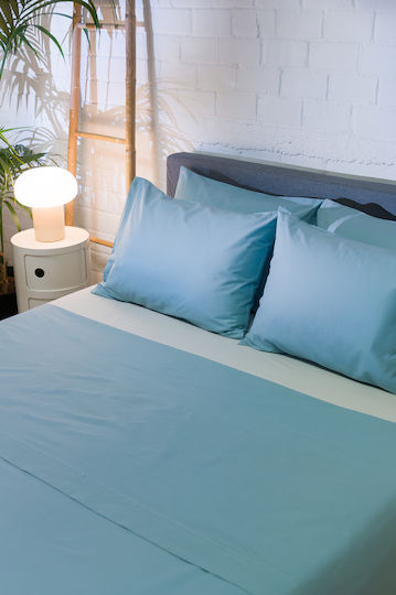 Viokarpet Bed Sheet Set Naf Naf Hue Arona Grey Violet Set of Bed Sheets for Double Bed