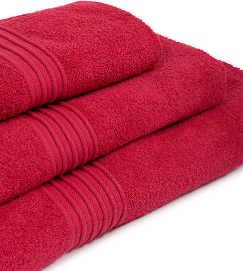 Viokarpet Bath Towel Special Magenta 30x50