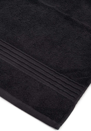 Biokarpet Bath Towel Special Jet Black 30x50