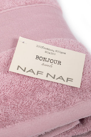Biokarpet Bath Towel Naf Naf Bonjour Lilac 30x50