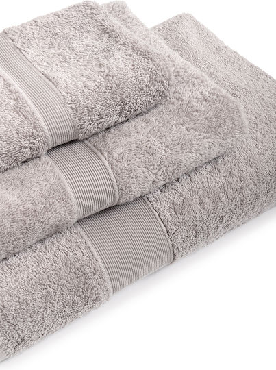 Biokarpet Πετσέτα Naf Naf Bonjour Lt Grey-30x50