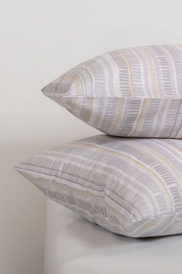 Biokarpet Μαξιλαροθήκη Naf Naf Summit 154 Denali Grey-σετ Μαξιλαροθήκες