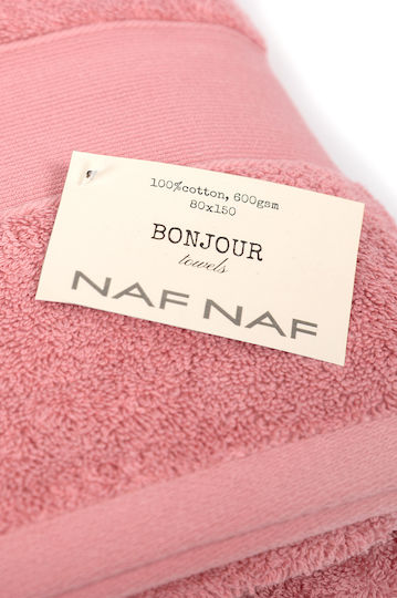 Biokarpet Naf Naf Bonjour Towels Eng Rose-30x50