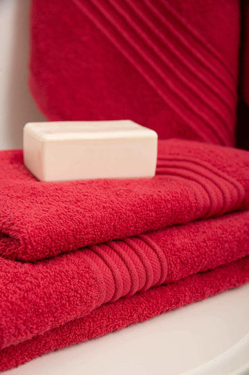 Viokarpet Bath Towel Special Magenta 30x50