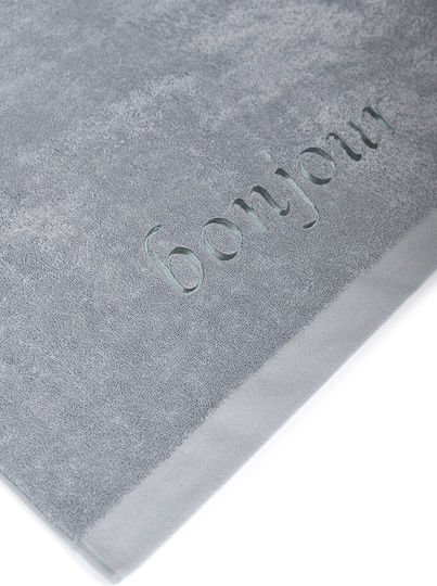 Biokarpet Bath Towels Set of 2 Pieces Bonjour Light Grey