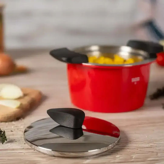 Kuhn Rikon Oală adâncă din oțel inoxidabil 1lt / 14cm