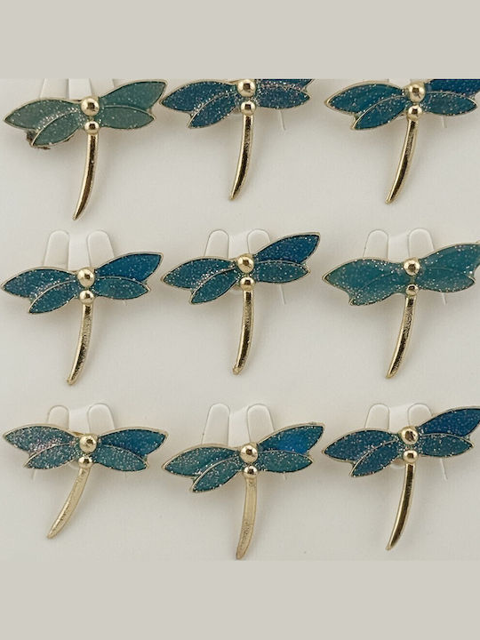 Set 12 Pinuri Tradiționale Mărțișor Jolie Model Libelulă Pinuri Metalice Cu Aspect Lăcuit 2.5 X 2.5 Cm Fiecare Verde Set 12 Pinuri Tradiționale Mărțișor Jolie Model Libelulă Pinuri Metalice Cu Aspect Lăcuit 2.5 X 2.5 Cm Fiecare Verde