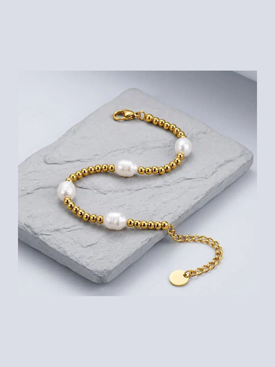 Bracelet Pearly Central Detail