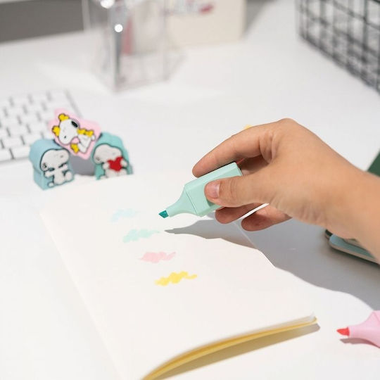 Grupo Erik Marker Unterstreichen Sie Snoopy Set 4 Stück